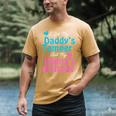 Family Tee I Got My Daddy's Temper And Mama's Attitude Men's Comfort Colors T-Shirt Mustard