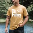 The Father New Daddy Expecting Baby T-Shirt Men's Comfort Colors T-Shirt Mustard
