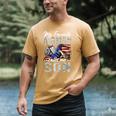 My Favorite Airman Calls Me Son Air Force Graduation Son Men's Comfort Colors T-Shirt Mustard