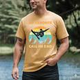 My Favorite Snowboarding Buddies Call Me Dad Snowboarder Men's Comfort Colors T-Shirt Mustard