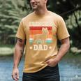 Frenchie Dad Retro French Bulldog Lover Daddy Men Men's Comfort Colors T-Shirt Mustard