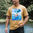 Frutiger Aero Aesthetic Tech Bubble Tea Boba Milktea Fishes Men's Comfort Colors T-Shirt Mustard Frutiger Aero Aesthetic Tech Bubble Tea Boba Milktea Fishes Men's Comfort Colors T-Shirt Mustard