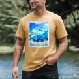 Frutiger Aero Skeuomorphism User Interface Nostalgia Men's Comfort Colors T-Shirt Mustard