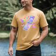 Frutiger Aero Y2K Chrome Phone Butterfly Men's Comfort Colors T-Shirt Mustard Frutiger Aero Y2K Chrome Phone Butterfly Men's Comfort Colors T-Shirt Mustard