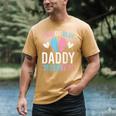 Future Dad Pink Or Blue Daddy Loves You Gender Reveal Men's Comfort Colors T-Shirt Mustard Future Dad Pink Or Blue Daddy Loves You Gender Reveal Men's Comfort Colors T-Shirt Mustard