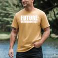 Future Orthodontist Student Graduation Graduate Men's Comfort Colors T-Shirt Mustard