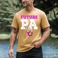 Future PA Physician Assistant Graduation Men's Comfort Colors T-Shirt Mustard