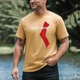 God Of Boy Dad Video Game Tshirt Father's Day Edition Men's Comfort Colors T-Shirt Mustard