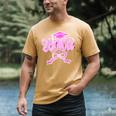 Graduation 2026 Senior 2026 Class Of 2026 Coquette Pink Girl Men's Comfort Colors T-Shirt Mustard