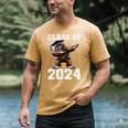 Graduation Class Of 2024 Bigfoot Graduated Seniors 2024 Men's Comfort Colors T-Shirt Mustard