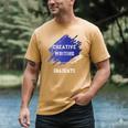 Graduation Graduated Creative Writing Degree University Men's Comfort Colors T-Shirt Mustard