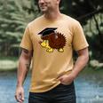 Graduation Hedgehog 2017 Graduate Graduation T-Shirt Men's Comfort Colors T-Shirt Mustard