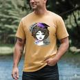 Graduation Masters Degree Woman Queen Graduate 2025 Men's Comfort Colors T-Shirt Mustard