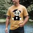 Graduation Panda Bear 2017 Graduate Graduation T-Sh Men's Comfort Colors T-Shirt Mustard