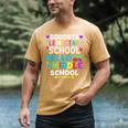 Graduation Shirt For 5th Grader Goodbye Hello Middle School Men's Comfort Colors T-Shirt Mustard