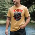 Graduation T Shirt Hotter By One Degree Men's Comfort Colors T-Shirt Mustard