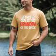 Grandpa Of The Bride Wedding Bride Grandfather Men Dad Men's Comfort Colors T-Shirt Mustard