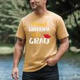 Grandpa Of Graduate Shirt Proud Grandfather Graduation Tee Men's Comfort Colors T-Shirt Mustard