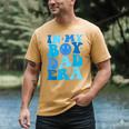 Groovy In My Boy Dad Era For Fathers Day Men's Comfort Colors T-Shirt Mustard Groovy In My Boy Dad Era For Fathers Day Men's Comfort Colors T-Shirt Mustard