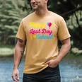 Happy Last Day Of School Graduation Teacher Students T-Shirt Men's Comfort Colors T-Shirt Mustard
