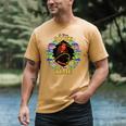 Harry Potter Hermione So Many Books So Little Time Portrait Men's Comfort Colors T-Shirt Mustard