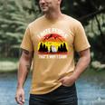 I Hate People That's Why I Camp Camper Meme Introvert Men's Comfort Colors T-Shirt Mustard