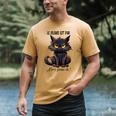 Humor Provocateur Sarcasm Closes The Silence Introvert Chat Men's Comfort Colors T-Shirt Mustard