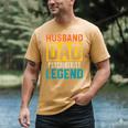 Husband Dad PSYCHIATRIST Legend Father's Day PSYCHIATRISTS Men's Comfort Colors T-Shirt Mustard