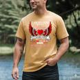 My Husband Is My Guardian Angel In Heaven Memory Memorial Men's Comfort Colors T-Shirt Mustard My Husband Is My Guardian Angel In Heaven Memory Memorial Men's Comfort Colors T-Shirt Mustard