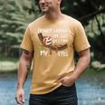 I'm Not Sleeping I'm Just Resting My Eyes Father's Day Dad Men's Comfort Colors T-Shirt Mustard