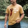 I'm Telling Dad Religious Christian Jesus Meme Men's Comfort Colors T-Shirt Mustard