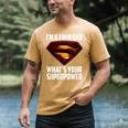 I'm A Twin DAD-What's Your Superpower Men's Comfort Colors T-Shirt Mustard I'm A Twin DAD-What's Your Superpower Men's Comfort Colors T-Shirt Mustard