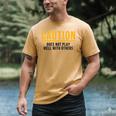 Introverted Does Not Play Well Competitive Athletic Men's Comfort Colors T-Shirt Mustard Introverted Does Not Play Well Competitive Athletic Men's Comfort Colors T-Shirt Mustard