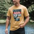 Introverted But Willing Discuss Skincare Men's Comfort Colors T-Shirt Mustard