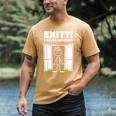Irony Sarcasm Introvert Dry Humor Comic Cartoon Geek Nerd Men's Comfort Colors T-Shirt Mustard Irony Sarcasm Introvert Dry Humor Comic Cartoon Geek Nerd Men's Comfort Colors T-Shirt Mustard
