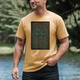 Jane Austen Pride And Prejudice Cover Mr Darcy Book Lovers Men's Comfort Colors T-Shirt Mustard