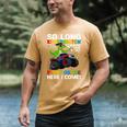 Kindergarten Graduate 2025 Kindergarten Graduation Dino Trex Men's Comfort Colors T-Shirt Mustard