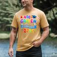 Kindergarten Graduate Kindergarten Class Of 2026 Graduation Men's Comfort Colors T-Shirt Mustard