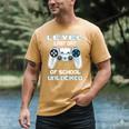 Last Days Of School Graduation Kindergarten Gamer Boys Kids Men's Comfort Colors T-Shirt Mustard