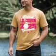 Lil Cousin Of a 2025 Graduate Prom Graduation 25 VolleyBall Men's Comfort Colors T-Shirt Mustard