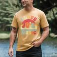 I Love 70's Music Retro Style Nostalgia Cassette 1970s Party Men's Comfort Colors T-Shirt Mustard