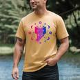 Magic Bi-Pride Book Of Cosmic Energy Men's Comfort Colors T-Shirt Mustard