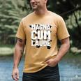 Magna Cum Laude Graduation Men's Comfort Colors T-Shirt Mustard