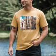 Making Memories In Paris Photo Nostalgia Travel Humor Men's Comfort Colors T-Shirt Mustard
