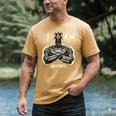 I Am Man King Powerful Dad Afro Melanin Men's Comfort Colors T-Shirt Mustard