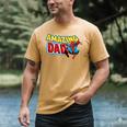 Marvel Spider-Man Amazing Dad Comic Book Father's Day Men's Comfort Colors T-Shirt Mustard