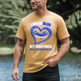 In My Memory Of My Brother ALS AWARENESS Men's Comfort Colors T-Shirt Mustard