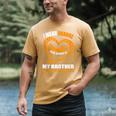 In My Memory Of My Brother KIDNEY CANCER AWARENESS Men's Comfort Colors T-Shirt Mustard