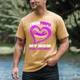 In My Memory Of My Mom PANCREATIC CANCER AWARENESS Men's Comfort Colors T-Shirt Mustard