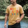 Mom & Dad's Favorite Men's Comfort Colors T-Shirt Mustard